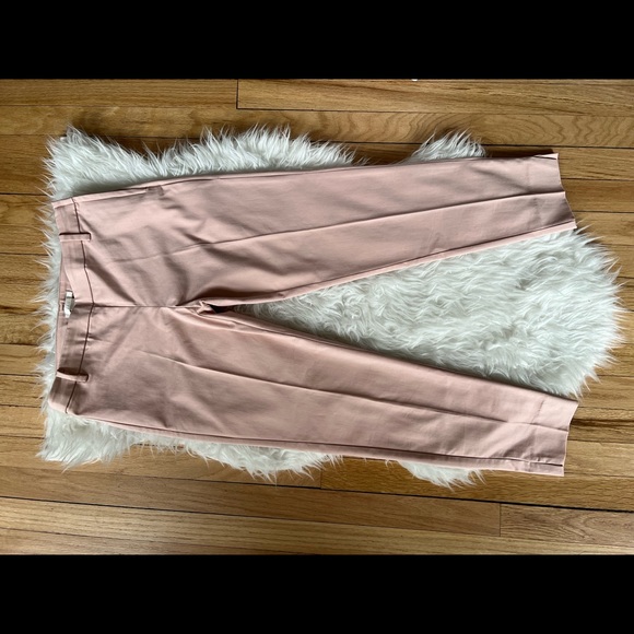 H&M Light Pink Capri Dress Pants size 8 - Picture 6 of 10